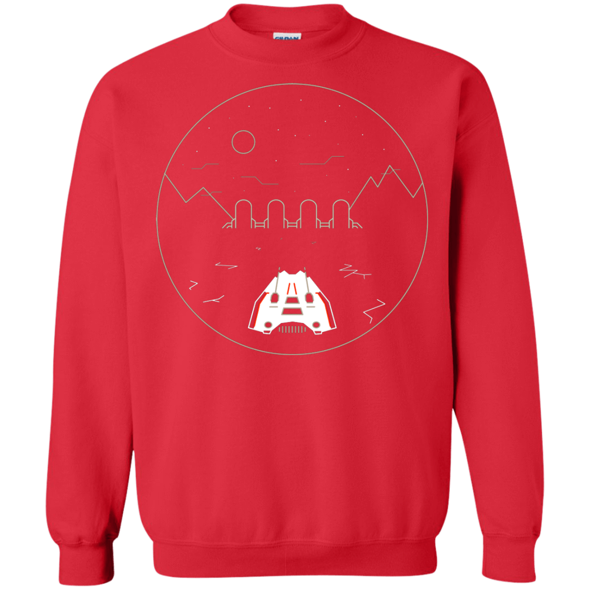 Sweatshirts Red / S Visit Hoth Crewneck Sweatshirt