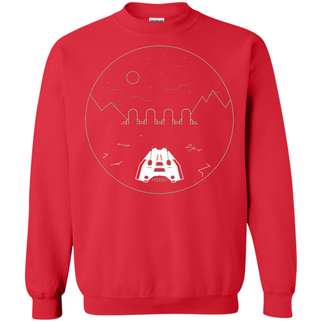 Sweatshirts Red / S Visit Hoth Crewneck Sweatshirt