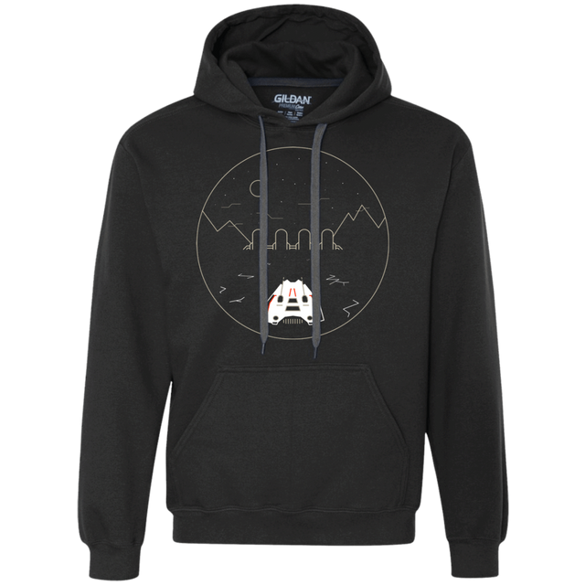Sweatshirts Black / S Visit Hoth Premium Fleece Hoodie