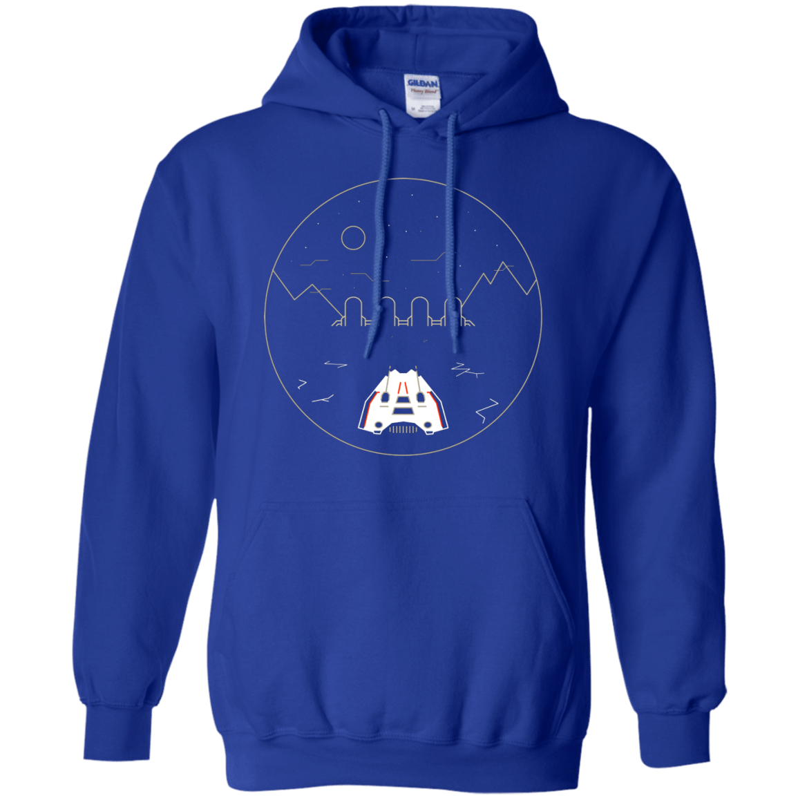 Sweatshirts Royal / S Visit Hoth Pullover Hoodie