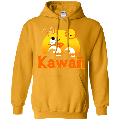 Sweatshirts Gold / Small Visit Kawaii Pullover Hoodie
