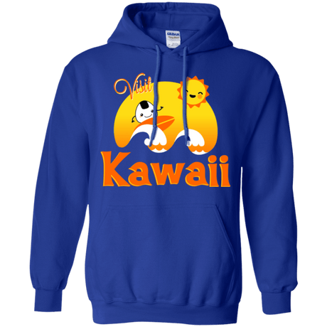 Sweatshirts Royal / Small Visit Kawaii Pullover Hoodie