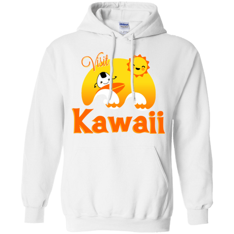 Sweatshirts White / Small Visit Kawaii Pullover Hoodie