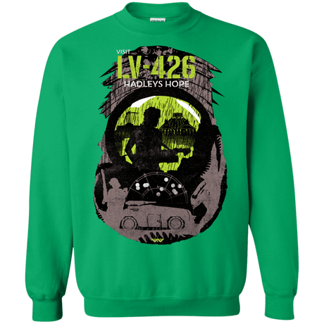 Sweatshirts Irish Green / S Visit LV-426 Crewneck Sweatshirt