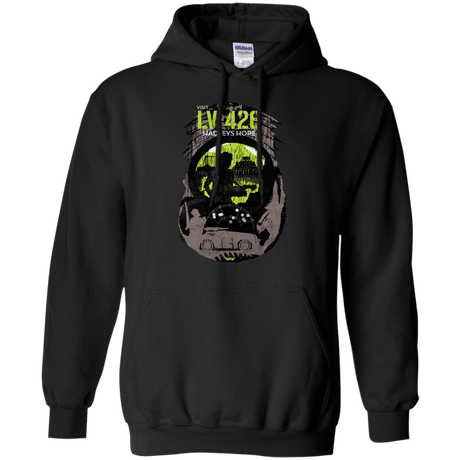 Sweatshirts Black / S Visit LV-426 Pullover Hoodie