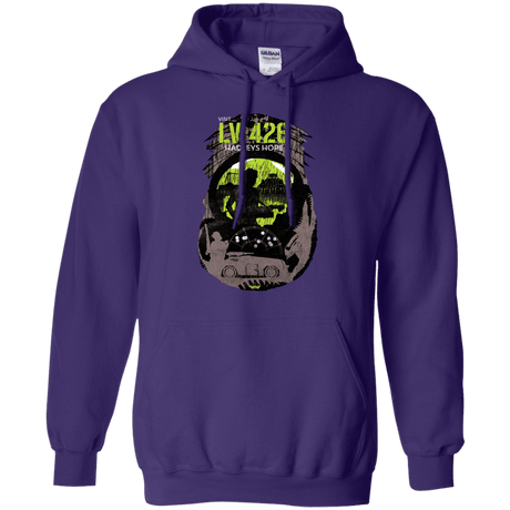 Sweatshirts Purple / S Visit LV-426 Pullover Hoodie