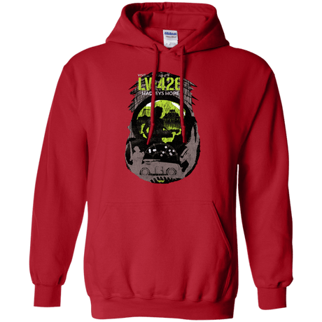 Sweatshirts Red / S Visit LV-426 Pullover Hoodie