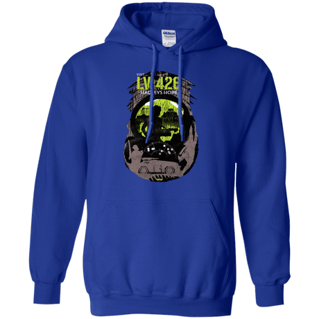 Sweatshirts Royal / S Visit LV-426 Pullover Hoodie