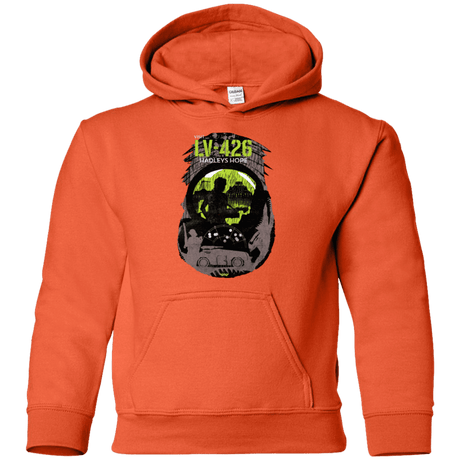 Sweatshirts Orange / YS Visit LV-426 Youth Hoodie