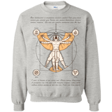 Sweatshirts Ash / Small Vitruvian Aang Crewneck Sweatshirt