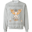 Sweatshirts Sport Grey / Small Vitruvian Aang Crewneck Sweatshirt