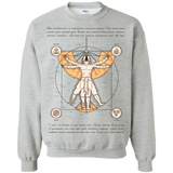 Sweatshirts Sport Grey / Small Vitruvian Aang Crewneck Sweatshirt