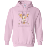 Sweatshirts Light Pink / Small Vitruvian Aang Pullover Hoodie