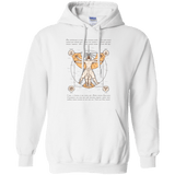 Sweatshirts White / Small Vitruvian Aang Pullover Hoodie