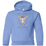 Sweatshirts Carolina Blue / YS Vitruvian Aang Youth Hoodie
