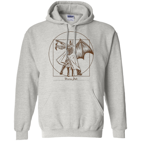 Sweatshirts Ash / Small Vitruvian Bats Pullover Hoodie