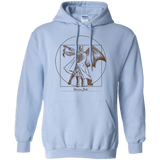 Sweatshirts Light Blue / Small Vitruvian Bats Pullover Hoodie