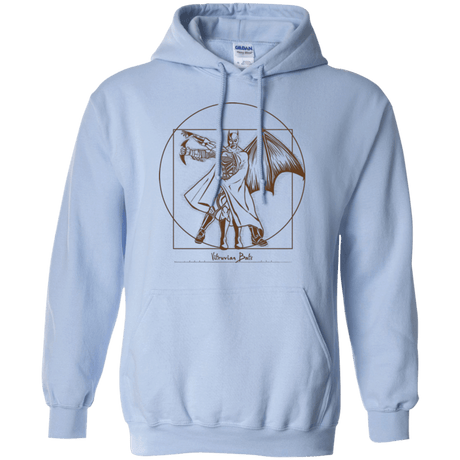 Sweatshirts Light Blue / Small Vitruvian Bats Pullover Hoodie