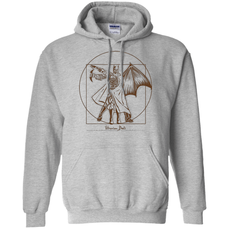 Sweatshirts Sport Grey / Small Vitruvian Bats Pullover Hoodie