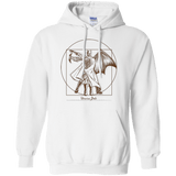 Sweatshirts White / Small Vitruvian Bats Pullover Hoodie
