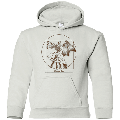 Sweatshirts White / YS Vitruvian Bats Youth Hoodie