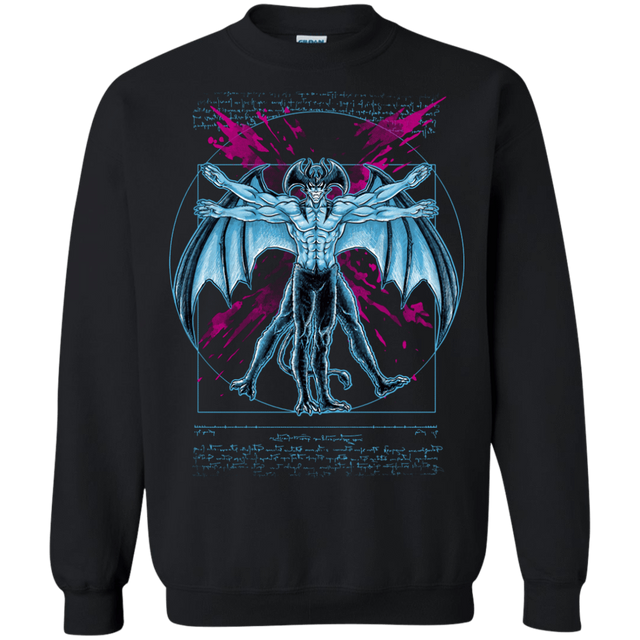 Sweatshirts Black / S Vitruvian Devil Crewneck Sweatshirt