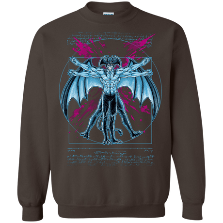 Sweatshirts Dark Chocolate / S Vitruvian Devil Crewneck Sweatshirt