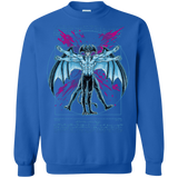 Sweatshirts Royal / S Vitruvian Devil Crewneck Sweatshirt
