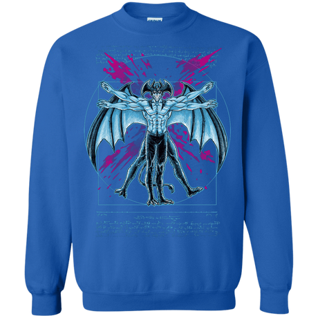 Sweatshirts Royal / S Vitruvian Devil Crewneck Sweatshirt