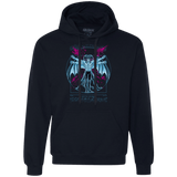 Sweatshirts Navy / S Vitruvian Devil Premium Fleece Hoodie