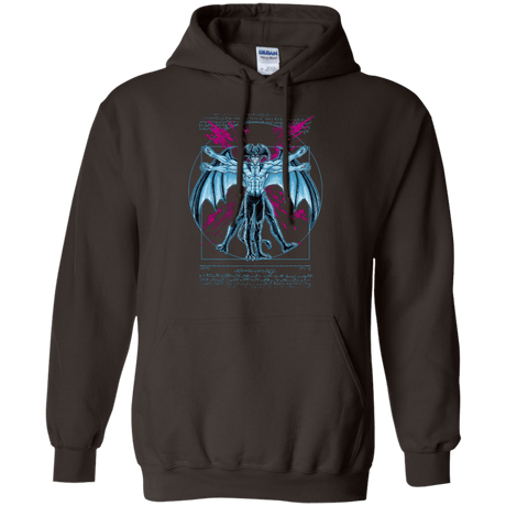 Sweatshirts Dark Chocolate / S Vitruvian Devil Pullover Hoodie