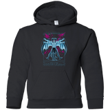 Sweatshirts Black / YS Vitruvian Devil Youth Hoodie