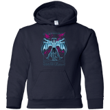 Sweatshirts Navy / YS Vitruvian Devil Youth Hoodie