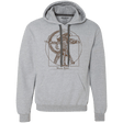 Sweatshirts Sport Grey / Small Vitruvian Hunters Premium Fleece Hoodie