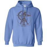 Sweatshirts Carolina Blue / Small Vitruvian Hunters Pullover Hoodie