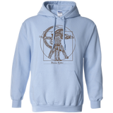 Sweatshirts Light Blue / Small Vitruvian Hunters Pullover Hoodie