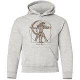 Sweatshirts Ash / YS Vitruvian Hunters Youth Hoodie
