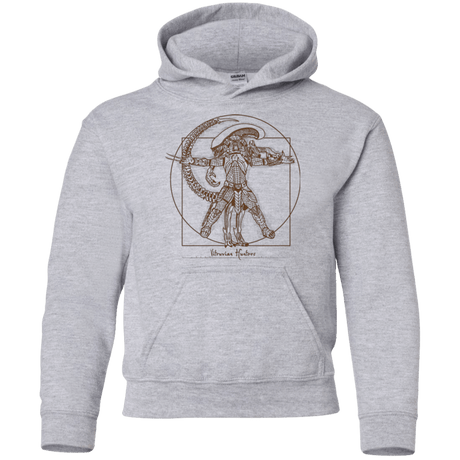 Sweatshirts Sport Grey / YS Vitruvian Hunters Youth Hoodie