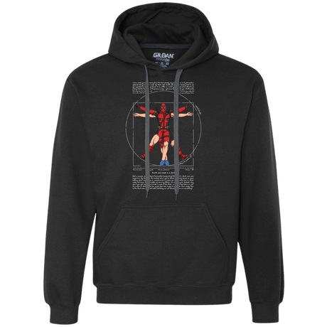 Sweatshirts Black / S Vitruvian Merc Premium Fleece Hoodie