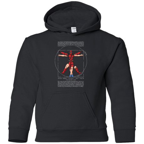 Sweatshirts Black / YS Vitruvian Merc Youth Hoodie