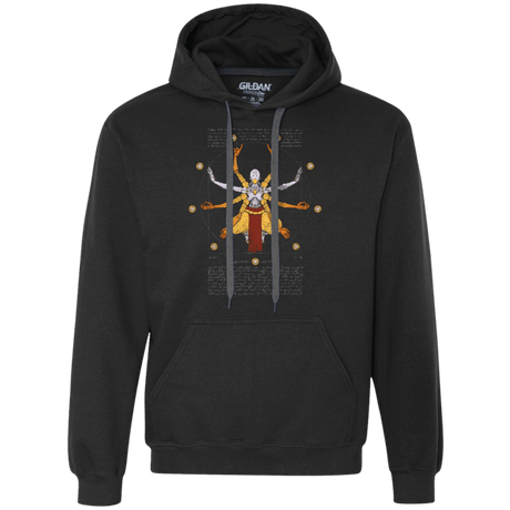 Sweatshirts Black / Small Vitruvian Omnic Premium Fleece Hoodie