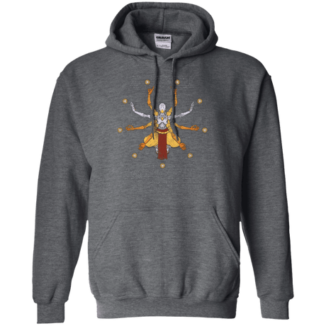 Sweatshirts Dark Heather / Small Vitruvian Omnic Pullover Hoodie