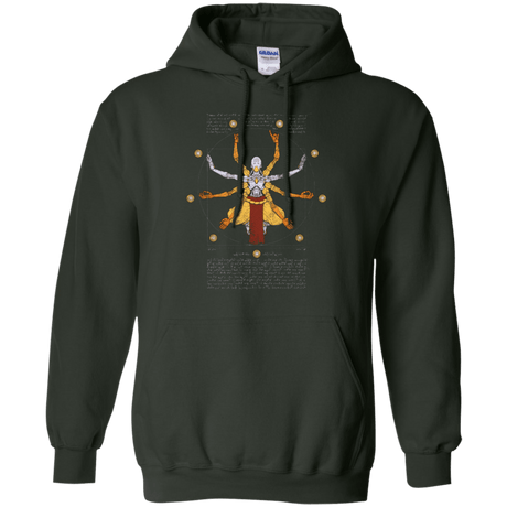 Sweatshirts Forest Green / Small Vitruvian Omnic Pullover Hoodie