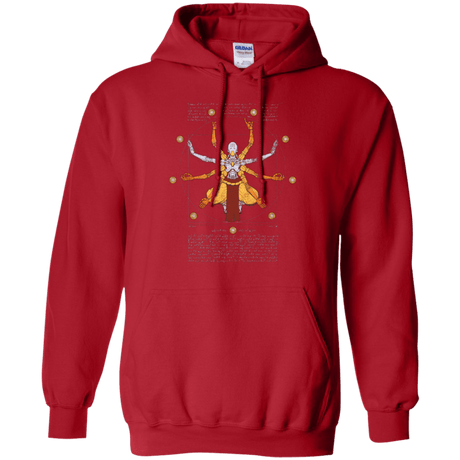 Sweatshirts Red / Small Vitruvian Omnic Pullover Hoodie