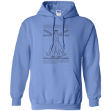 Sweatshirts Carolina Blue / Small Vitruvian Rey Pullover Hoodie