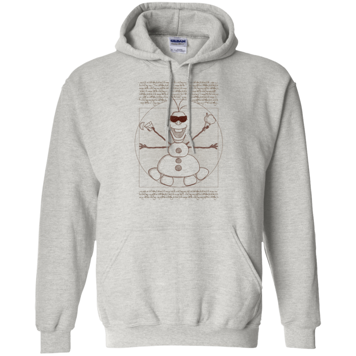 Sweatshirts Ash / Small Vitruvian Summer Pullover Hoodie