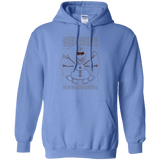 Sweatshirts Carolina Blue / Small Vitruvian Summer Pullover Hoodie