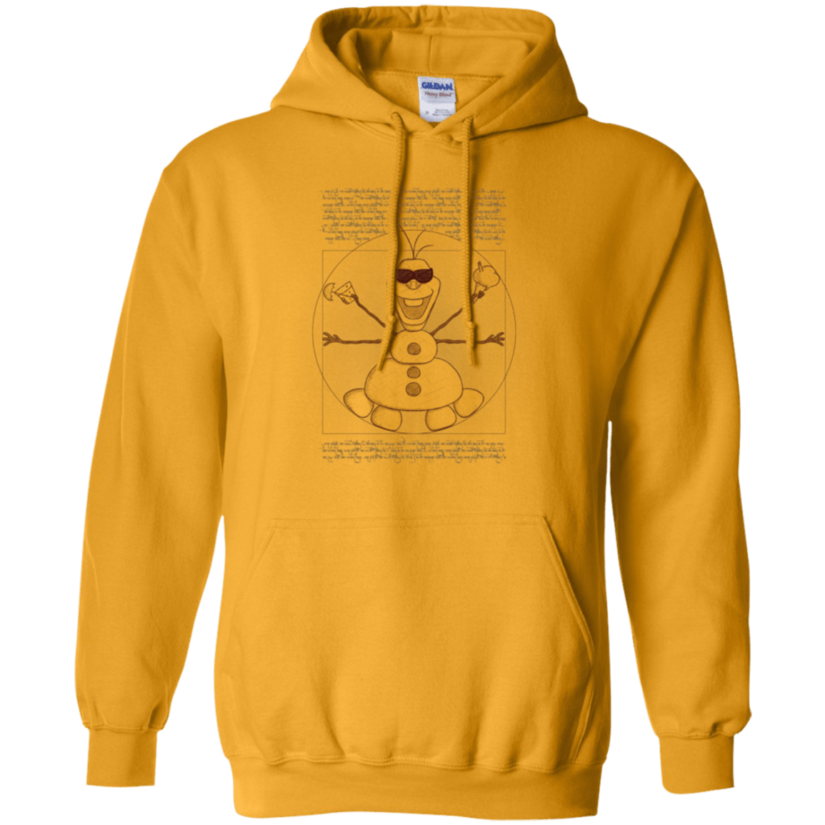 Sweatshirts Gold / Small Vitruvian Summer Pullover Hoodie