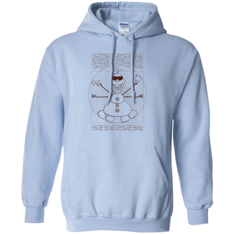 Sweatshirts Light Blue / Small Vitruvian Summer Pullover Hoodie