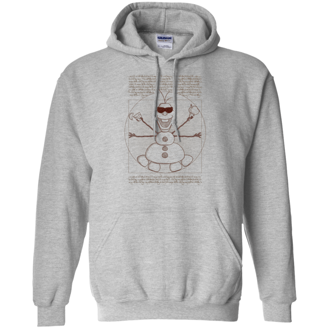 Sweatshirts Sport Grey / Small Vitruvian Summer Pullover Hoodie